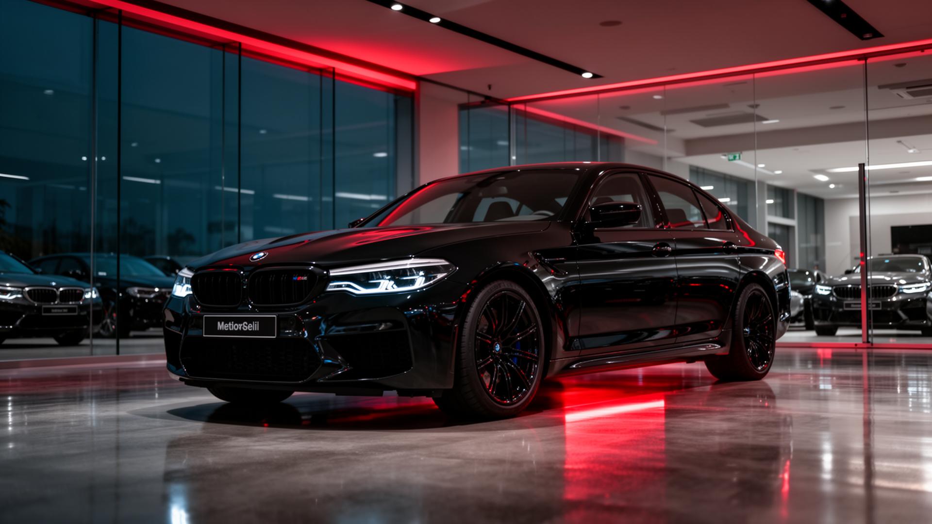 Premium BMW in IGO1 showroom